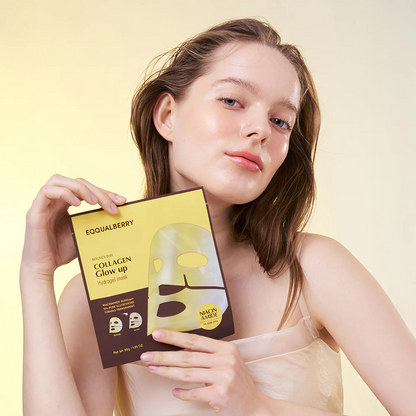 Eqqualberry | Collagen Glow Up Hydrogel Mask