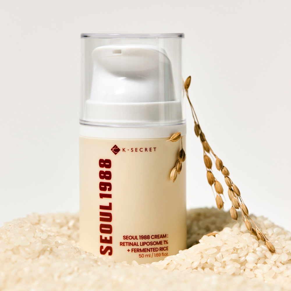K-SECRET | SEOUL 1988 Cream: Retinal Liposomes 1% + Fermented Rice