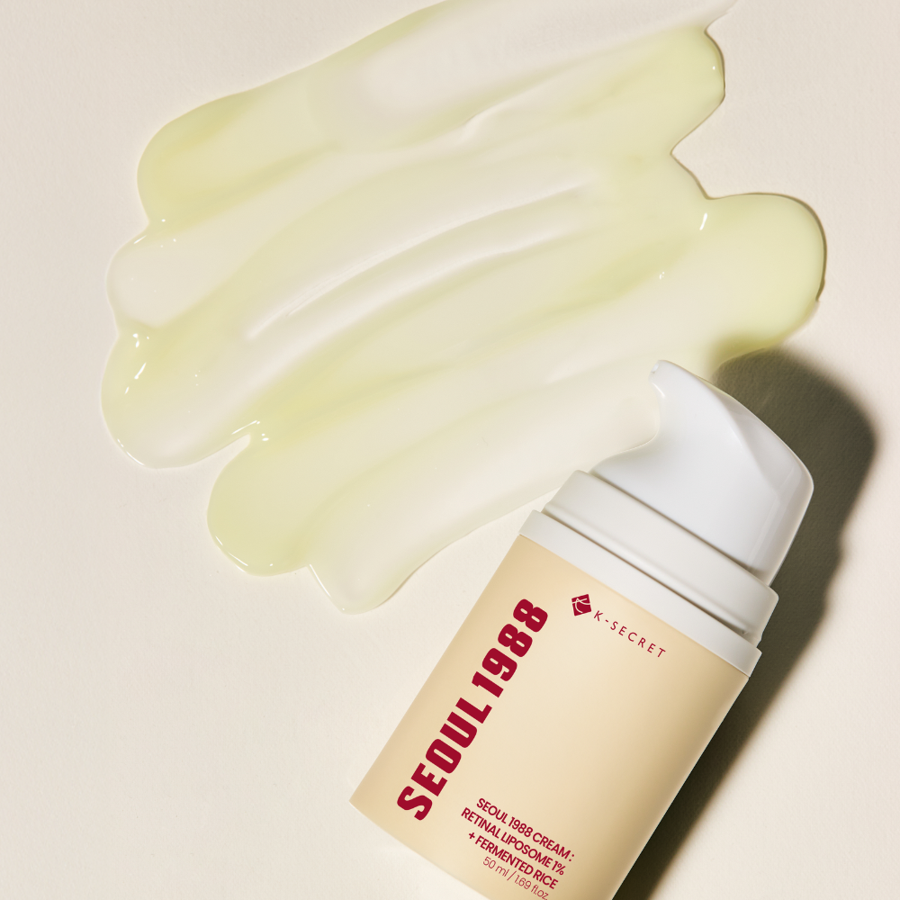 K-SECRET | SEOUL 1988 Cream: Retinal Liposomes 1% + Fermented Rice