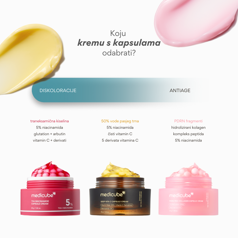 Medicube | krema s kapsulami Deep Vita C