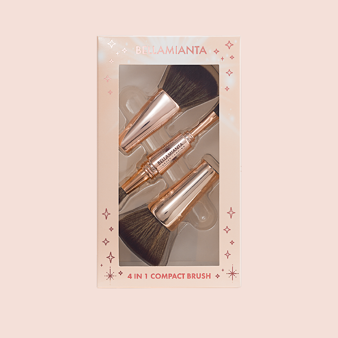 Bellamianta | 4 in 1 Compact Brush