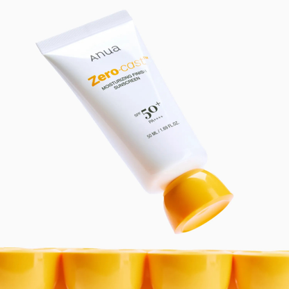 Anua | Zero-cast™ Moisturizing Finish Sunscreen SPF50+