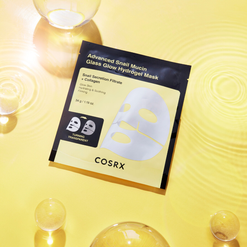 COSRX | Advanced Snail Mucin Glass Glow Hydrogel Mask