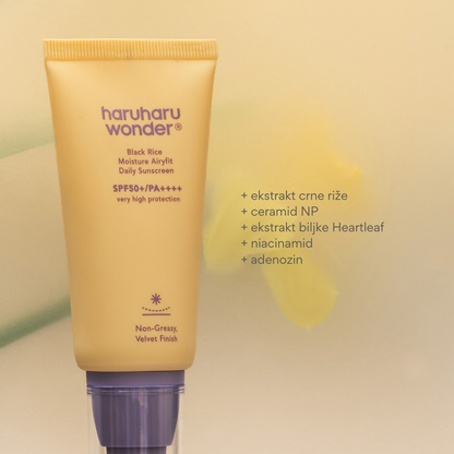 Haruharu Wonder | Black Rice Moisture Airyfit Sunscreen SPF50+