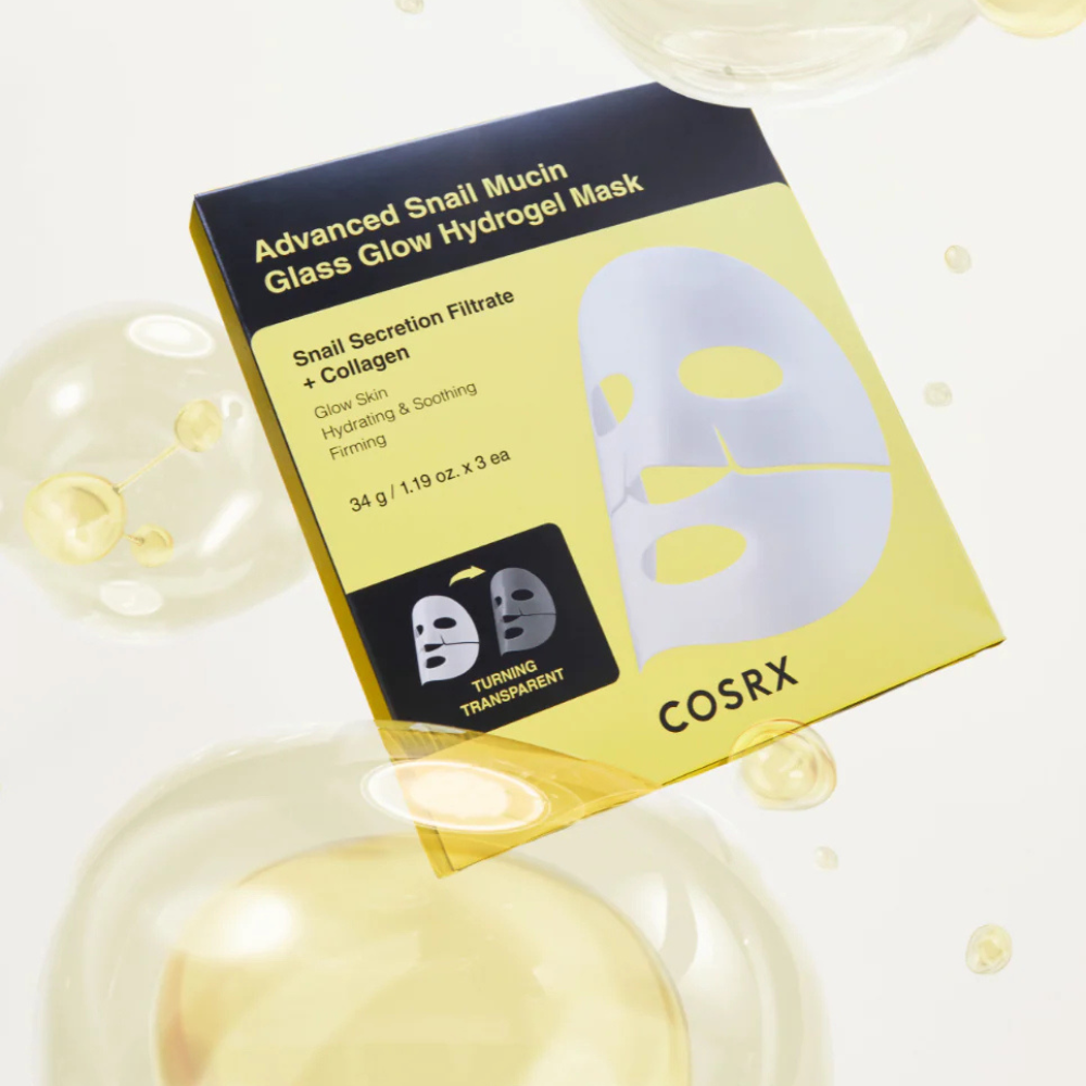 COSRX | Advanced Snail Mucin Glass Glow Hydrogel Mask