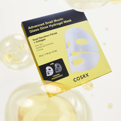 COSRX | Advanced Snail Mucin Glass Glow Hydrogel Mask