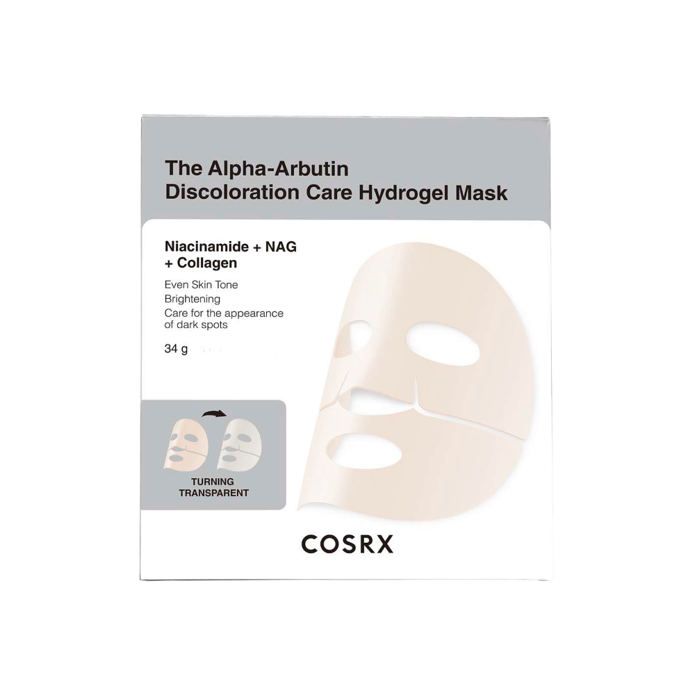 COSRX | The Alpha-Arbutin Discoloration Care Hydrogel Mask