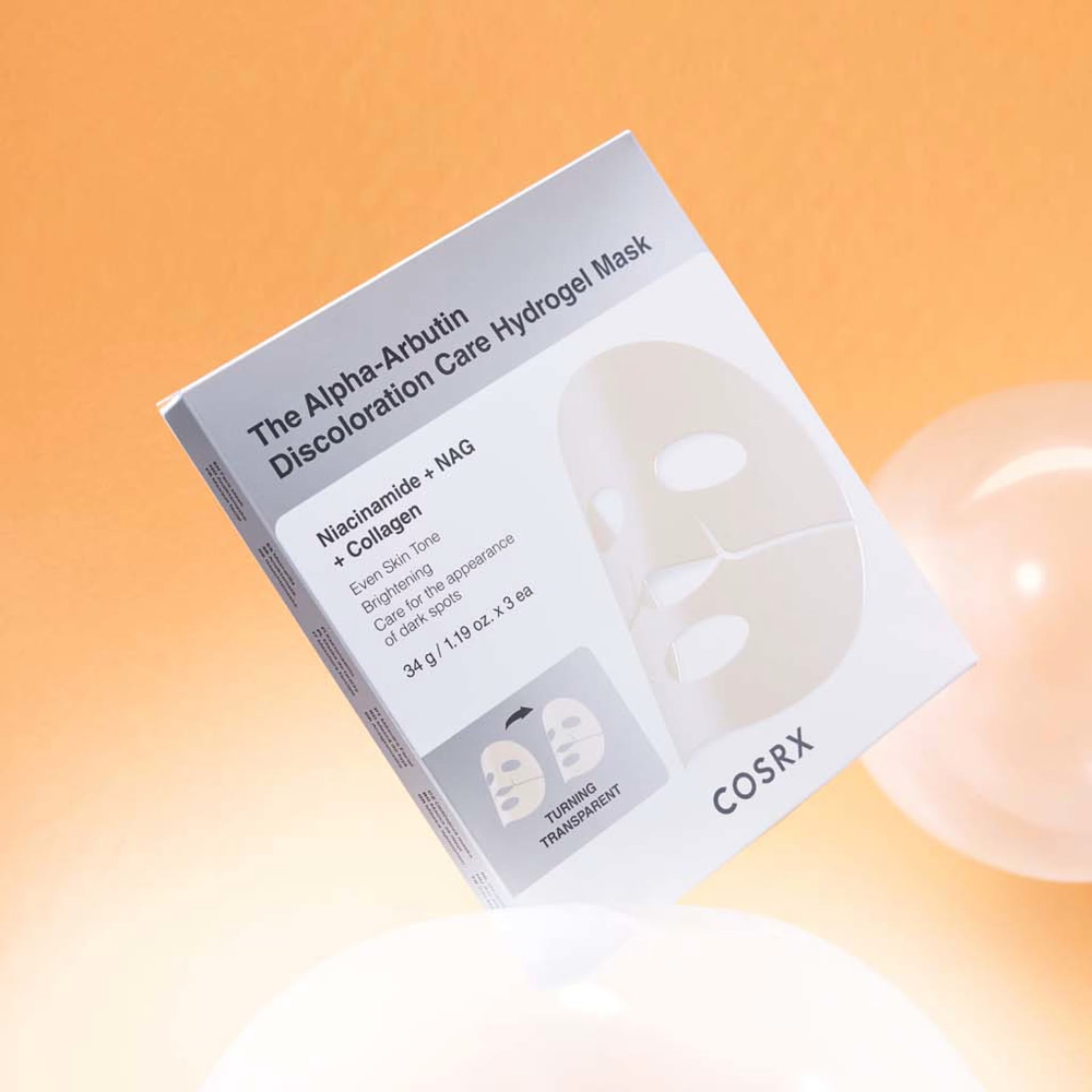 COSRX | The Alpha-Arbutin Discoloration Care Hydrogel Mask