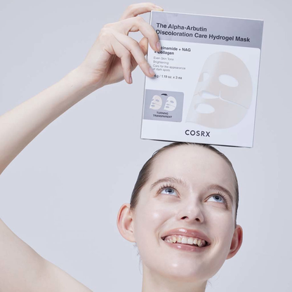 COSRX | The Alpha-Arbutin Discoloration Care Hydrogel Mask