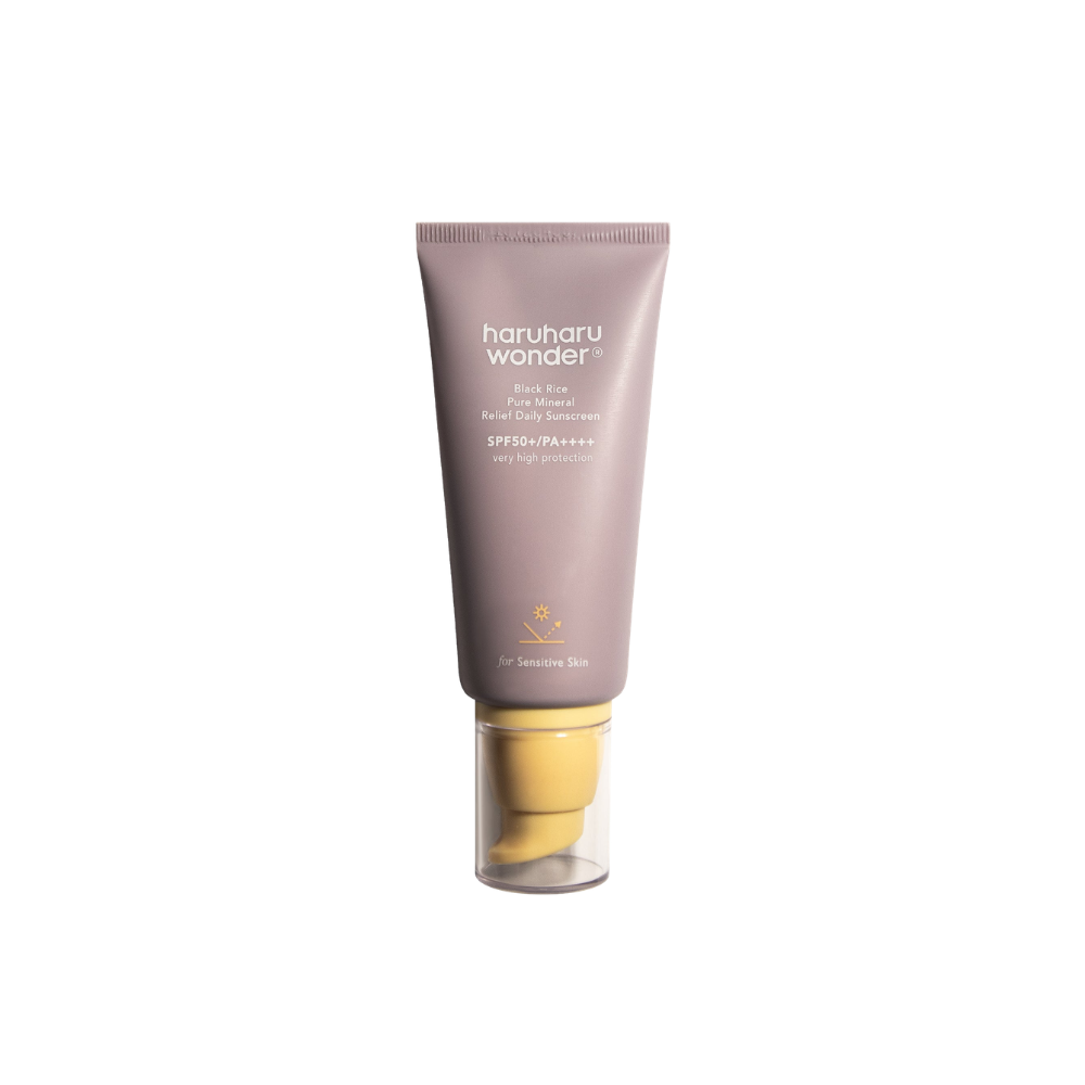 Haruharu Wonder | Black Rice Pure Mineral Relief Daily Sunscreen SPF50+