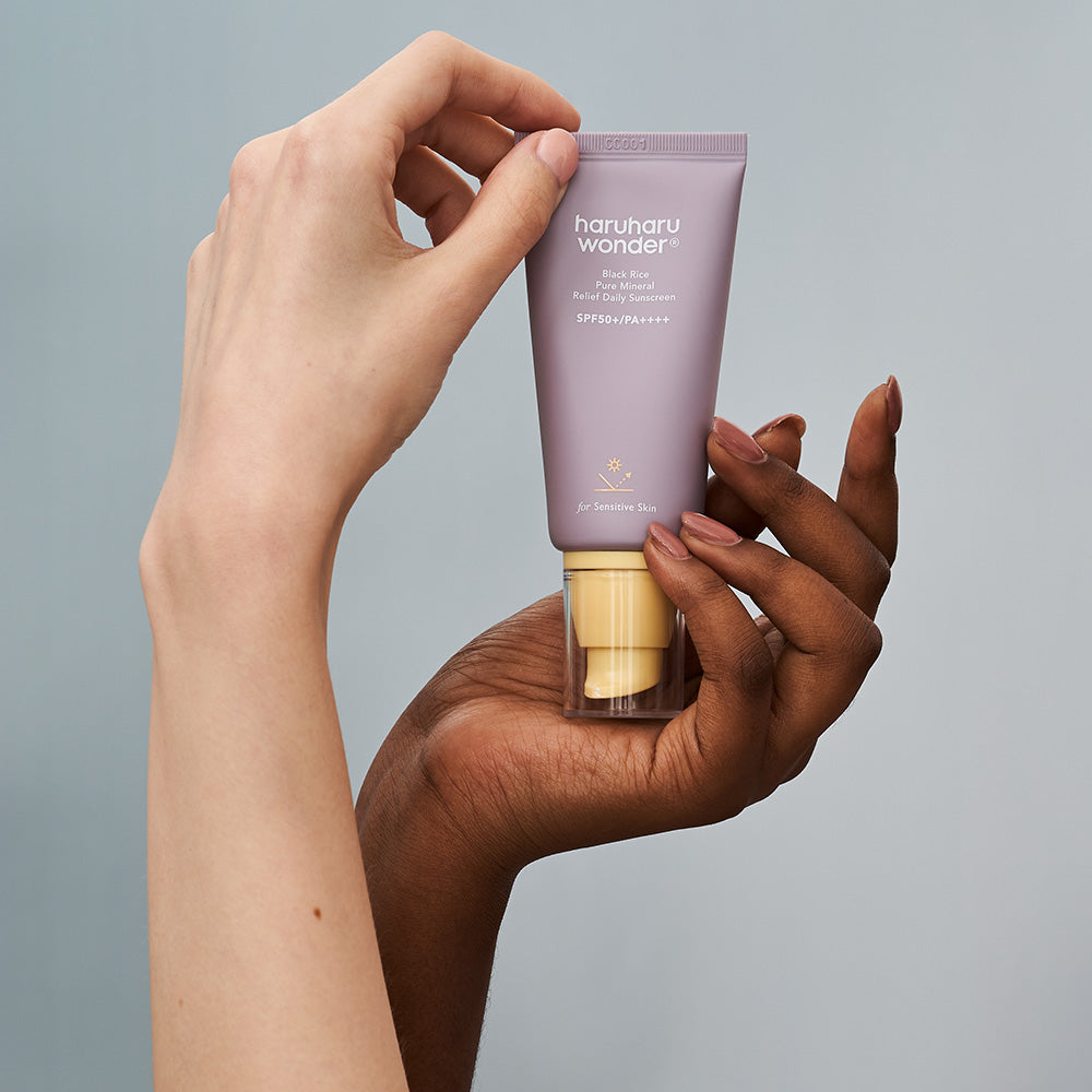Haruharu Wonder | Črni riž Pure Mineral Relief dnevna krema za sončenje SPF50+