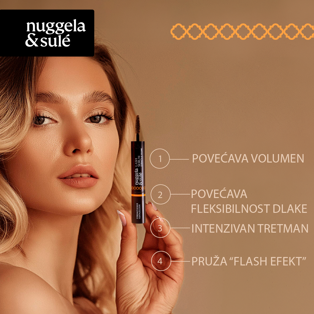 Nuggela &amp; Sulé | Lash Serum for strengthening and volume of eyelashes