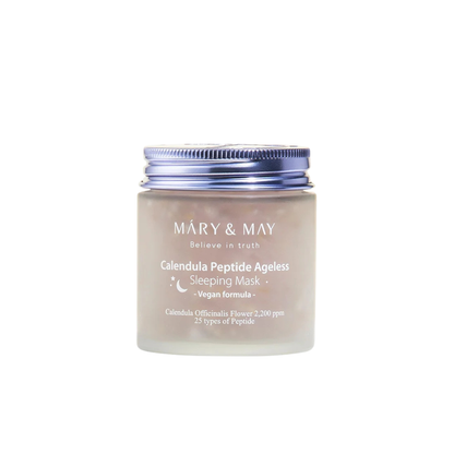MARY &amp; MAY | Calendula Peptide Ageless Sleeping Mask