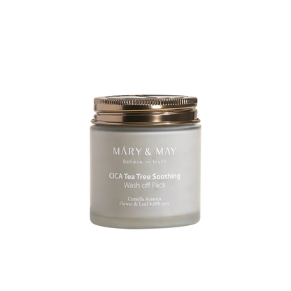 MARY &amp; MAY | Cica Tea Tree Soothing Wash Off Mask Pack