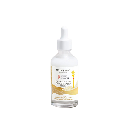 MARY &amp; MAY | Rice Niacin 10% Triple Vitamin Serum
