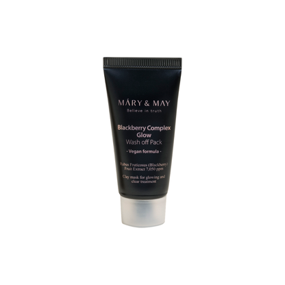 MARY &amp; MAY | Blackberry Complex Glow Wash Off Pack