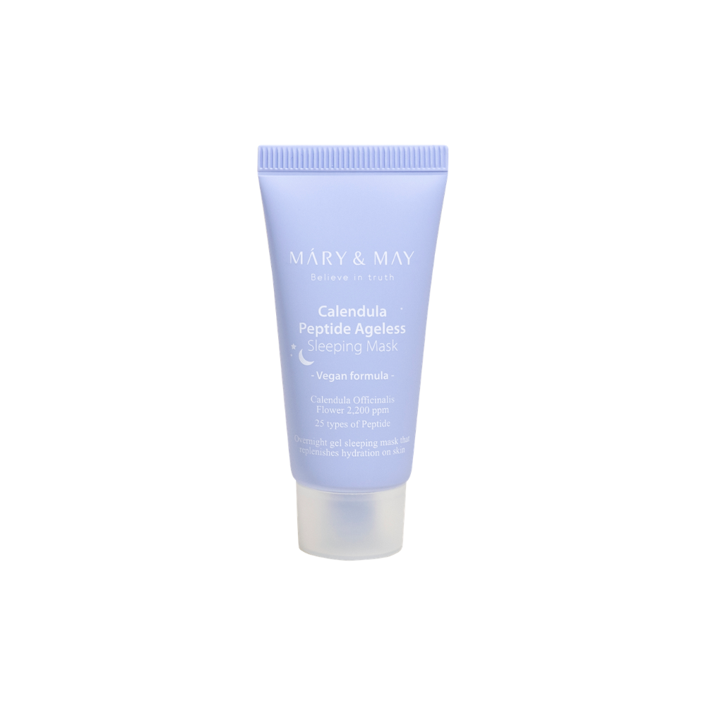 MARY &amp; MAY | Calendula Peptide Ageless Sleeping Mask