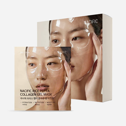 NAZIFIC | Rice Pepta Collagen Gel Mask