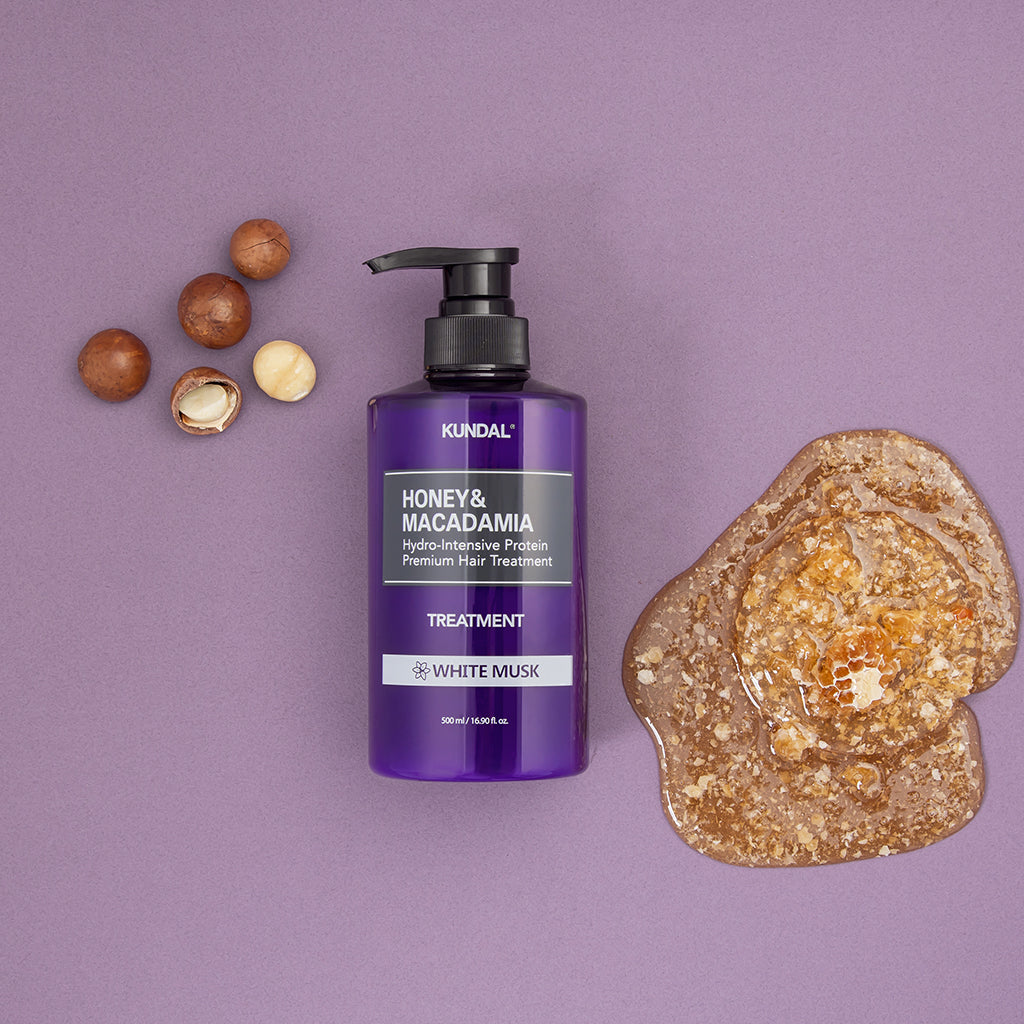 Kundal | Honey &amp; Macadamia Hydro-Intensive Protein Premium Hair Treatment - 6 scents