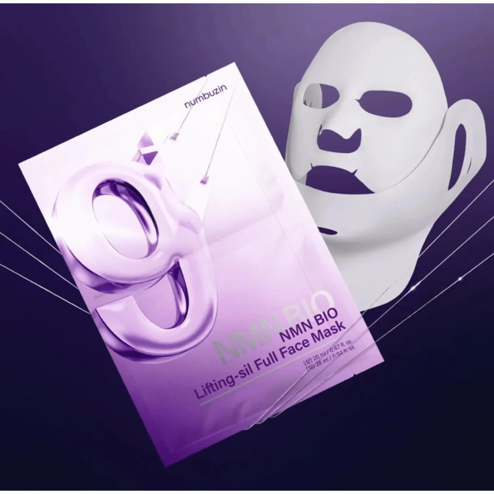 Numbuzin | No.9 NAD+ BIO Lifting-sil Full Face Mask