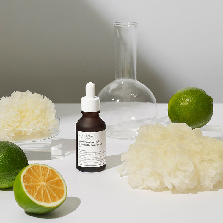 MARY &amp; MAY | Citrus Unshiu Fruit + Tremella Fuciformis Serum