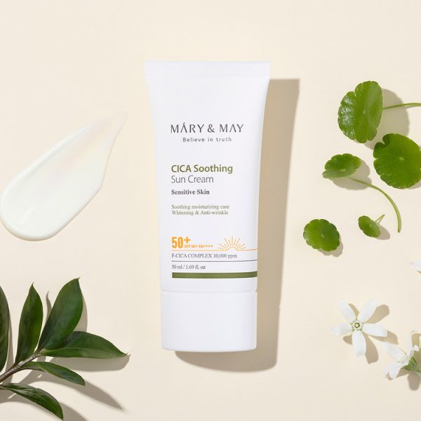 MARY &amp; MAY | Cica Soothing Sun Cream