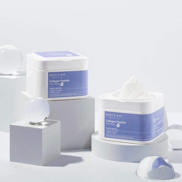 MARY &amp; MAY | Kolagen peptid vitalna maska