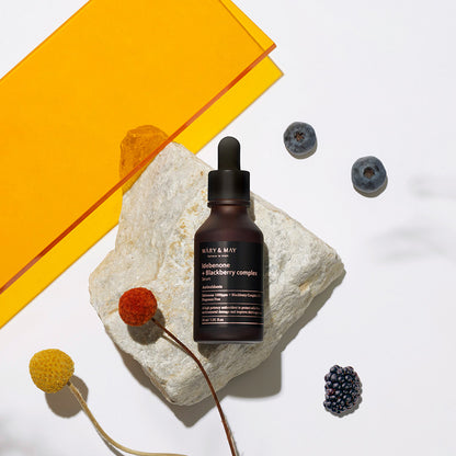 MARY &amp; MAY | Idebenone + Blackberry Complex Serum