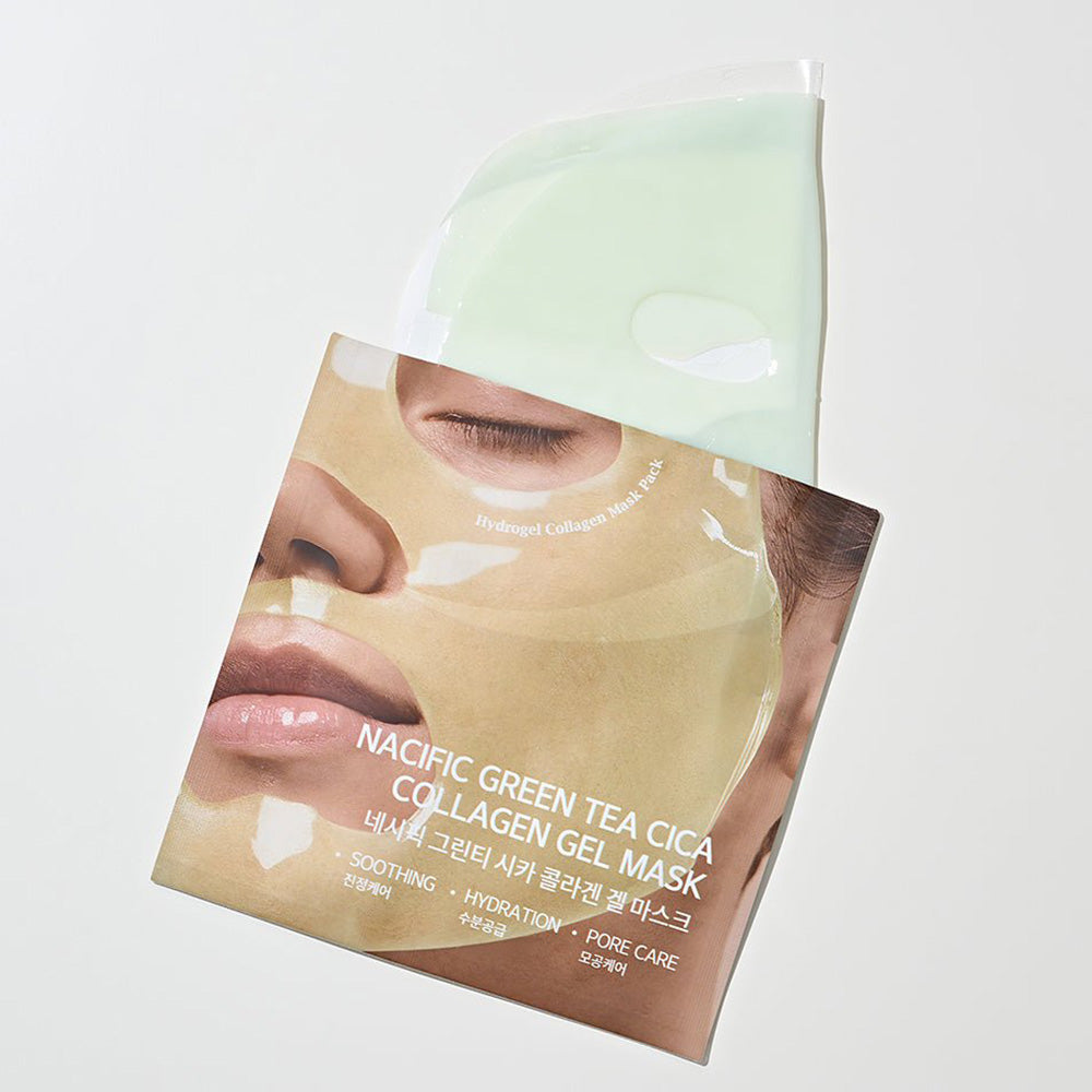 NAZIFIC | Green Tea Cica Collagen Gel Mask