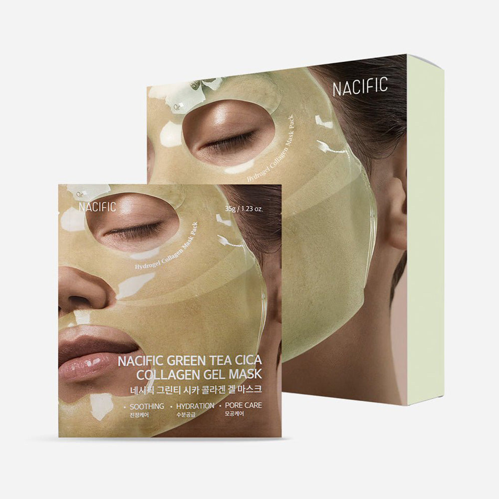 NACIFIC | Green Tea Cica Collagen Gel Mask